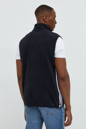 adidas Originals vesta barbati, culoarea negru, de tranzitie