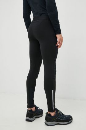 adidas TERREX leggins sport Agravic barbati, culoarea negru, neted