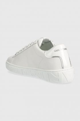 Karl Lagerfeld sneakers din piele Kupsole Iii culoarea alb