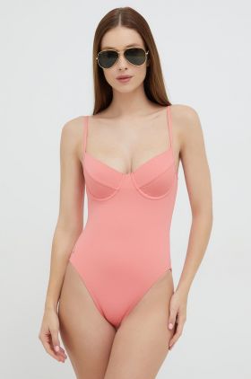 MICHAEL Michael Kors costum de baie dintr-o bucată culoarea roz, cupa moale