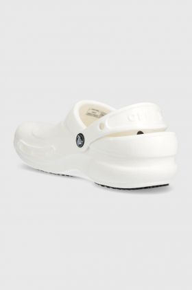 Crocs papuci culoarea alb