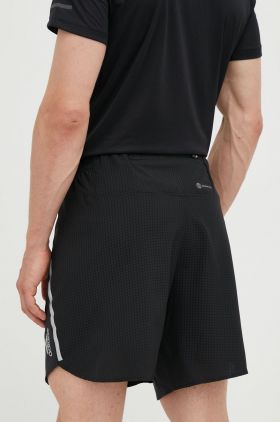 adidas Performance pantaloni scurți de alergare Designed 4 Running barbati, culoarea negru