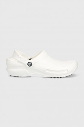 Crocs papuci culoarea alb