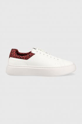 HUGO sneakers Allen Tenn culoarea alb