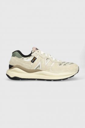 New Balance sneakers M5740cd1 culoarea bej M5740CD1-CD1