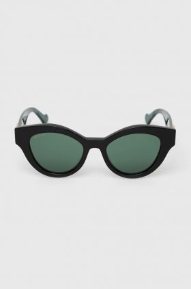 Gucci ochelari de soare femei, culoarea bordo