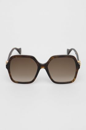 Gucci ochelari de soare femei, culoarea maro