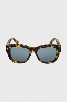 Gucci ochelari de soare barbati, culoarea maro