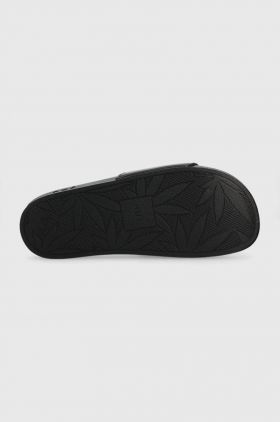 HUF papuci X Trasher barbati, culoarea negru