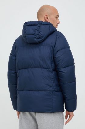 Columbia geacă Puffect Hooded Jacket bărbați, culoarea bej, de tranziție 2008413