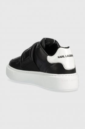 Karl Lagerfeld sneakers Maxi Kup culoarea negru