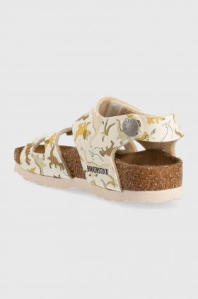 Birkenstock sandale copii culoarea bej