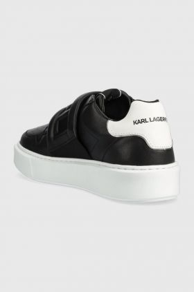 Karl Lagerfeld sneakers Maxi Kup culoarea negru