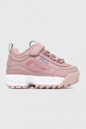 Fila sneakers pentru copii culoarea roz