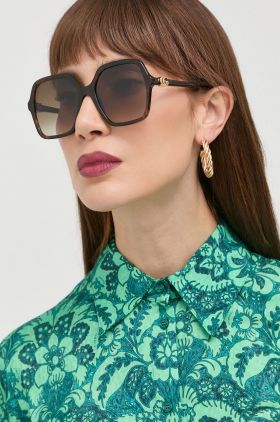 Gucci ochelari de soare femei, culoarea maro