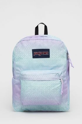 Jansport rucsac culoarea turcoaz, mare, modelator