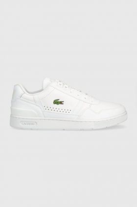 Lacoste sneakers din piele culoarea alb