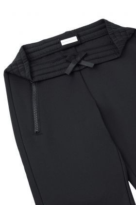 Reima pantaloni copii culoarea negru, neted