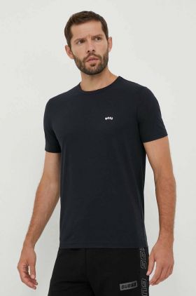 BOSS tricou din bumbac BOSS ATHLEISURE neted