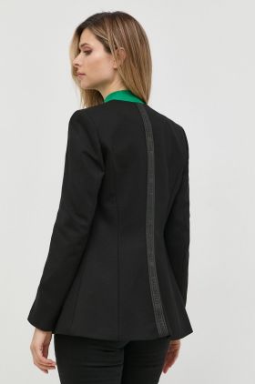 Karl Lagerfeld sacou culoarea negru, un singur rand de nasturi, neted