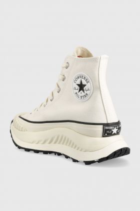 Converse teniși Chuck 70 Future Comfort femei, culoarea bej A01682C-WHITE