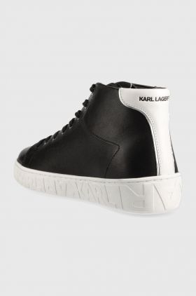 Karl Lagerfeld sneakers din piele Kupsole Iii culoarea negru