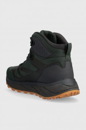 Jack Wolfskin pantofi Terraventure Texapore mid barbati, culoarea verde, izolat