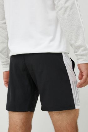 adidas Performance pantaloni scurți de alergare Own The Run barbati, culoarea negru