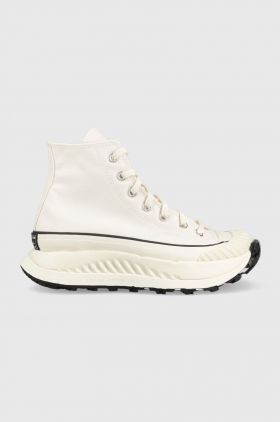 Converse teniși Chuck 70 Future Comfort femei, culoarea bej A01682C-WHITE
