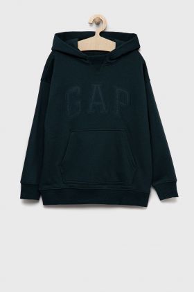 GAP bluza copii culoarea verde, cu imprimeu