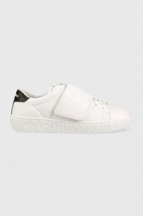 Karl Lagerfeld sneakers Kupsole Iii culoarea alb