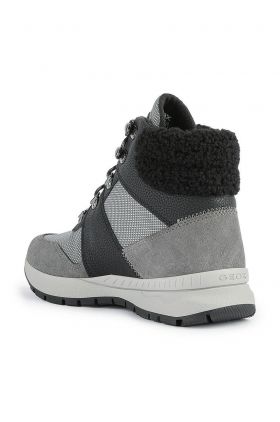 Geox pantofi copii Braies B Abx femei, culoarea gri, cu toc plat