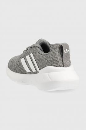 adidas Originals sneakers pentru copii culoarea gri