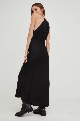 Answear Lab rochie culoarea negru, maxi, evazati