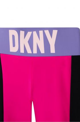 Dkny leggins copii culoarea roz, modelator