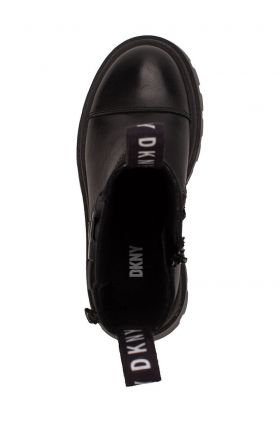 Dkny botine copii culoarea negru,