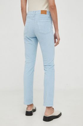 Levi's pantaloni 724 High Rise Straight femei, mulata, high waist