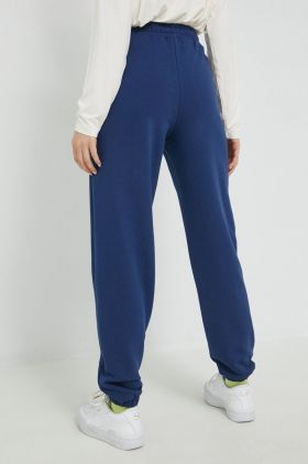 Fila pantaloni de trening femei, culoarea portocaliu, cu imprimeu