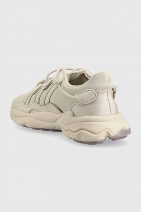 adidas Originals sneakers din piele întoarsă Ozweego culoarea gri GY6177