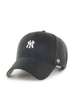 47brand sapca Mlb New York Yankees culoarea negru, cu imprimeu