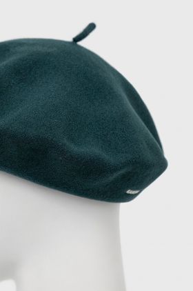 Kangol beretă de lână culoarea verde, de lână 3388BC.PN317-PN317