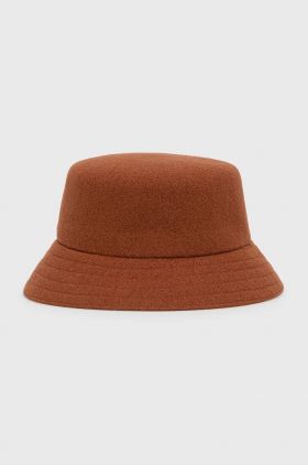 Kangol palarie de lana culoarea maro, de lana