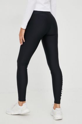 Under Armour leggins de antrenament Armour Branded culoarea negru, cu imprimeu