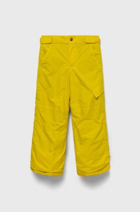 Columbia pantaloni copii culoarea galben