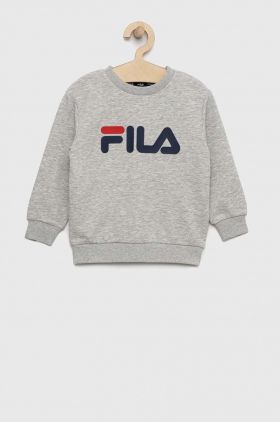 Fila bluza copii culoarea gri, melanj