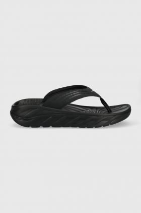 Hoka  slapi Ora Recovery Flip barbati, culoarea negru