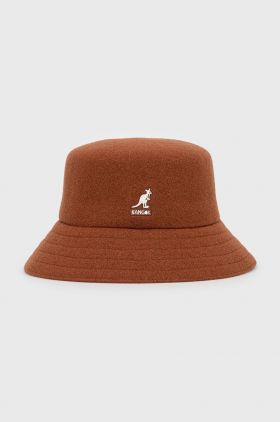 Kangol palarie de lana culoarea maro, de lana