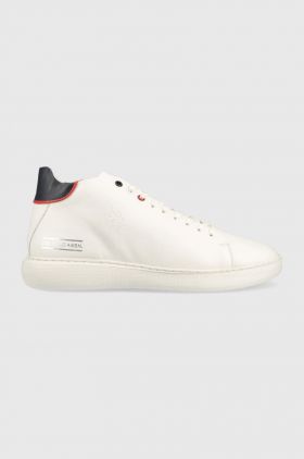 U.S. Polo Assn. sneakers din piele Cryme culoarea alb