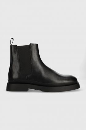 Vagabond Shoemakers ghete chelsea de piele Mike barbati, culoarea negru