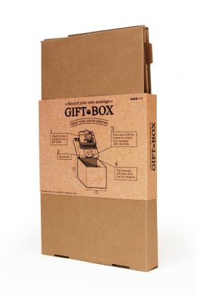 Luckies of London cutie cadou cu mesaj vocal Recordable Gift Box